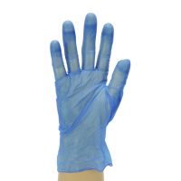 Medium Powder Free Blue Vinyl Gloves - 100 pack